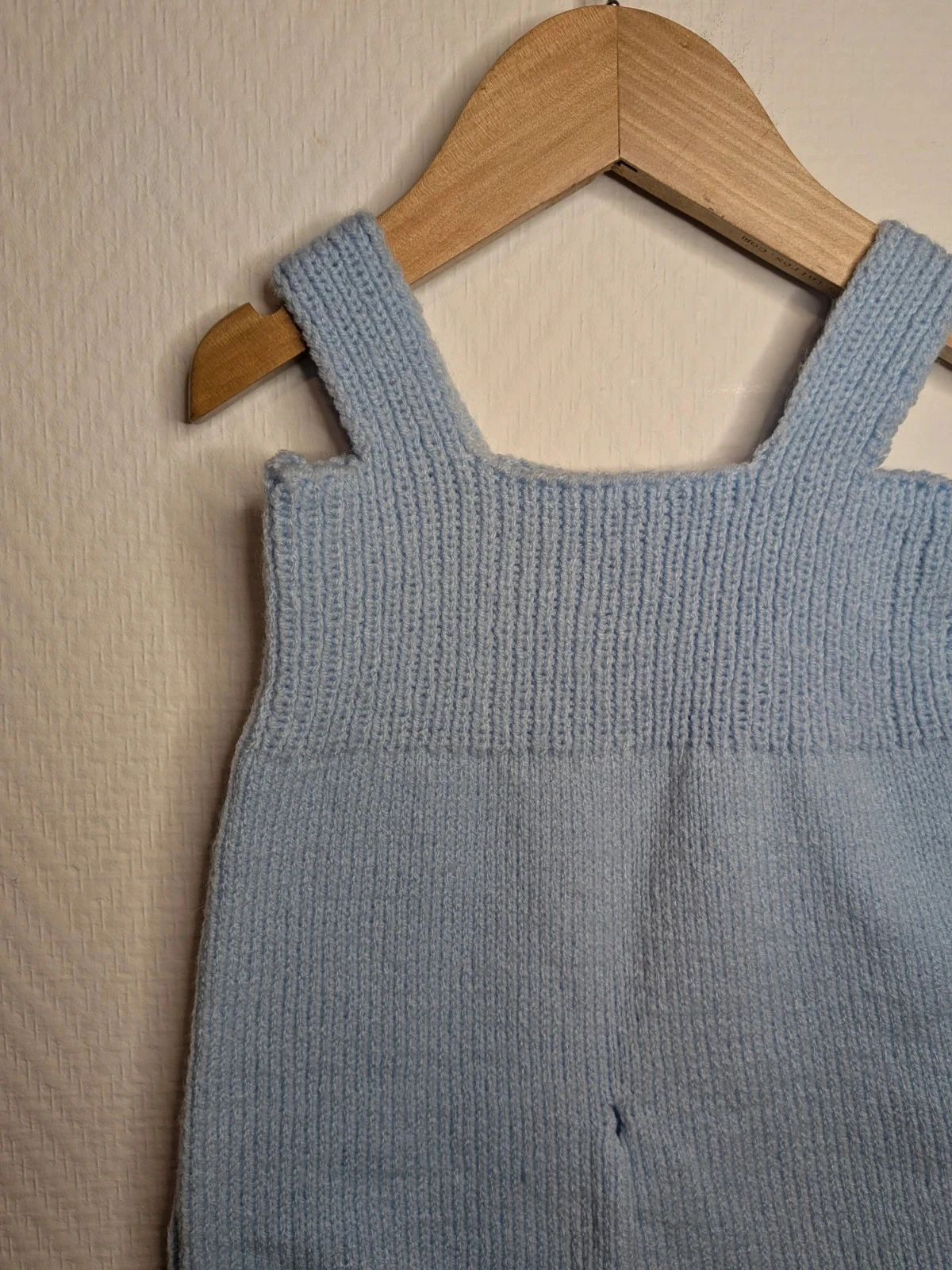 Home-knitted overalls – photo 9